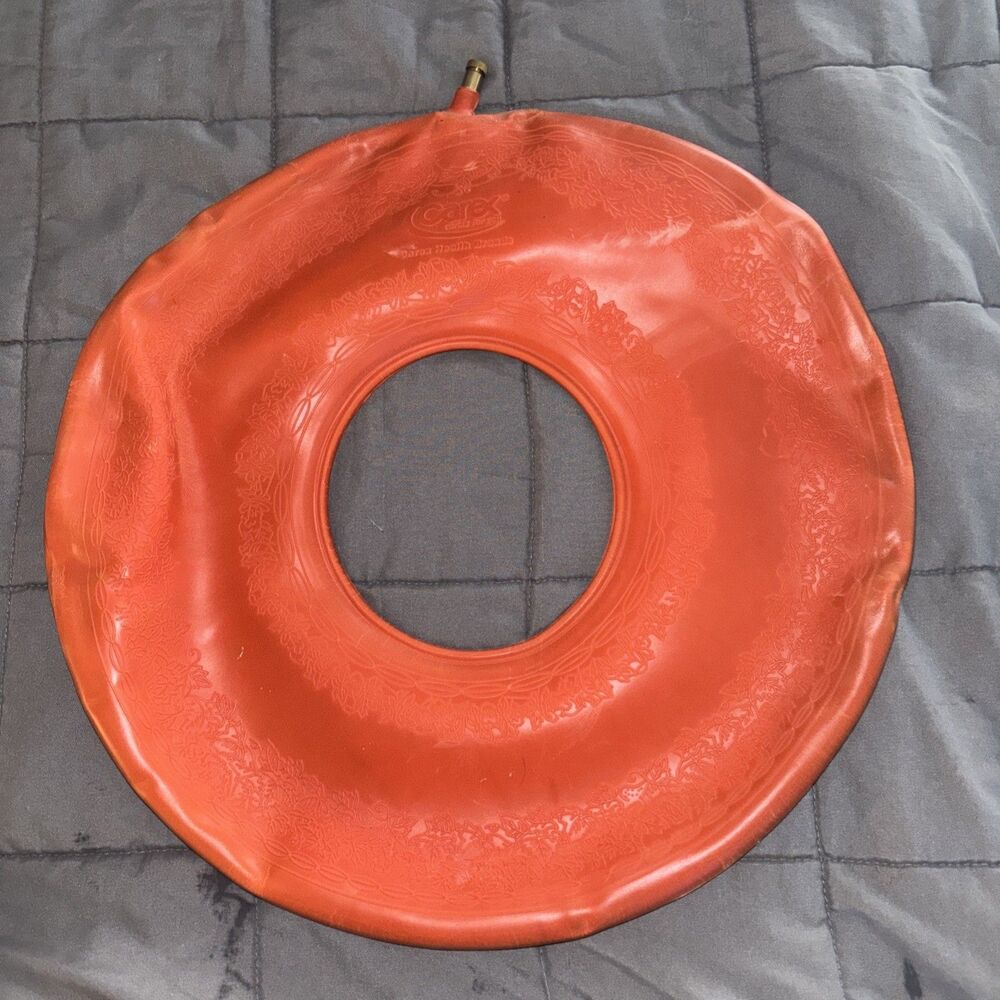 CAREX Seat Cushion Inflatable RUBBER Seat "Donut"